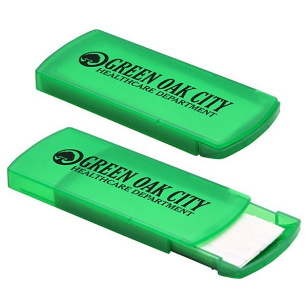 Slide-Right Bandage Dispenser with Standard Bandages