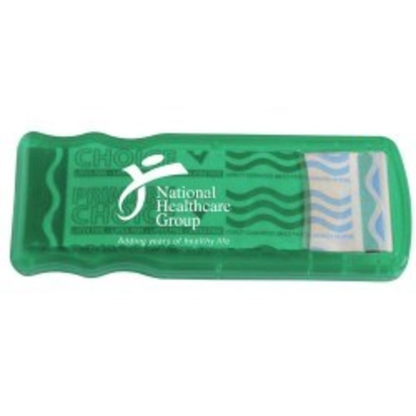 Slim Bandage Dispenser with Kid's Pattern Bandages