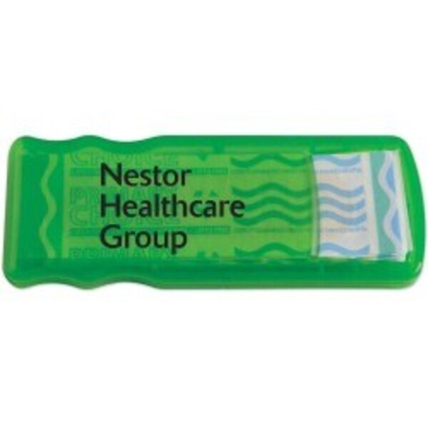 Slim Bandage Dispenser with Kid's Pattern Bandages