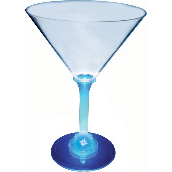 Light Up LED Martini Glass, 10oz.