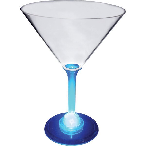 Light Up LED Martini Glass, 10oz.