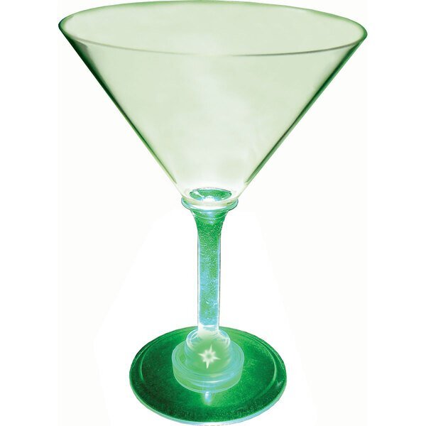 Light Up LED Martini Glass, 10oz.