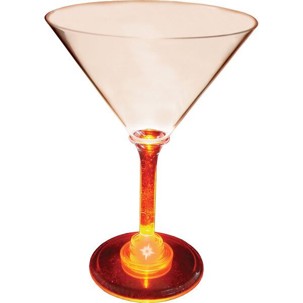 Light Up LED Martini Glass, 10oz.