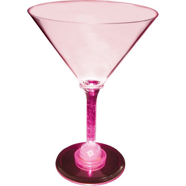 Light Up LED Martini Glass, 10oz.