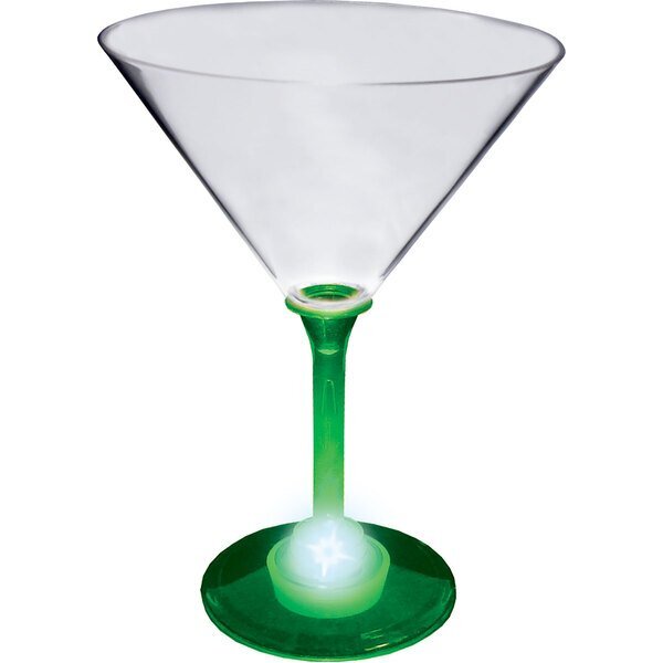 Light Up LED Martini Glass, 10oz.