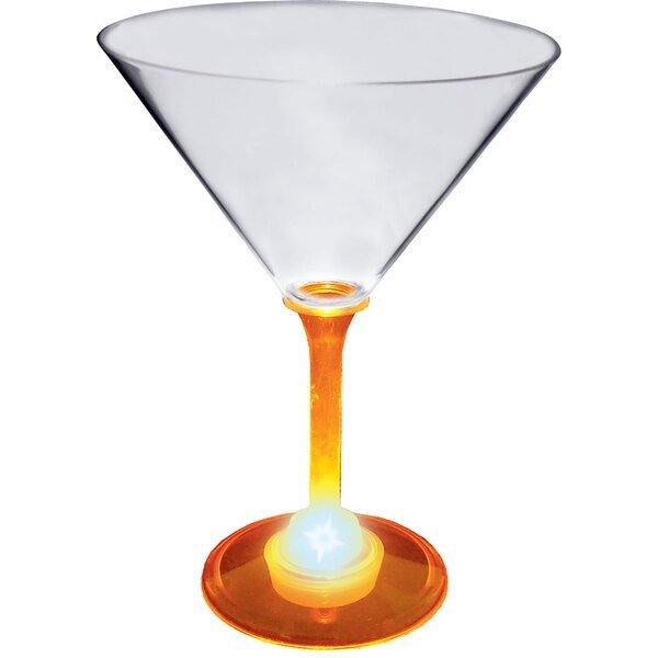 Light Up LED Martini Glass, 10oz.