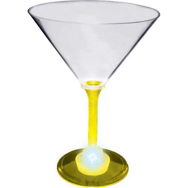 Light Up LED Martini Glass, 10oz.