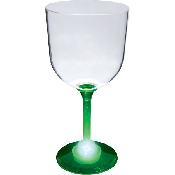 Light Up LED Wine Goblet, 14oz.