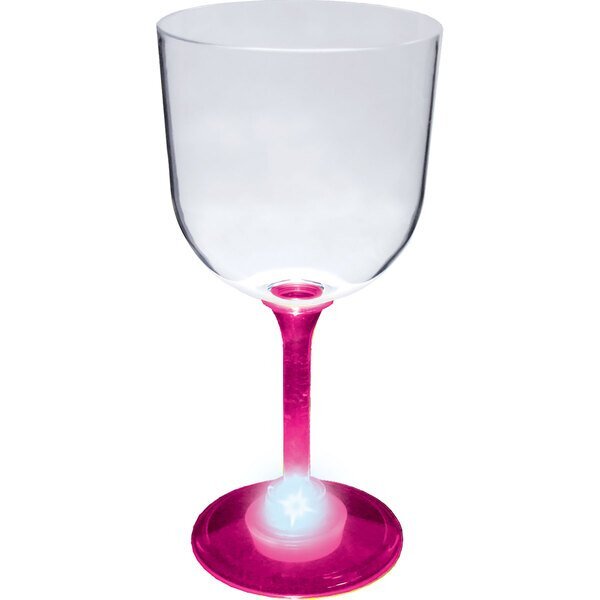 Light Up LED Wine Goblet, 14oz.