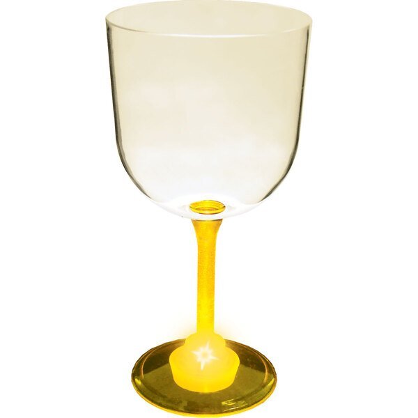 Light Up LED Wine Goblet, 14oz.