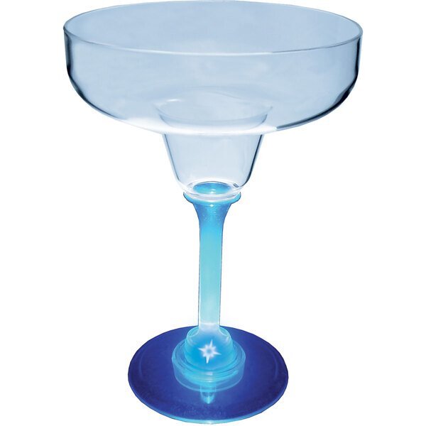 Light Up LED Margarita Glass, 12oz.