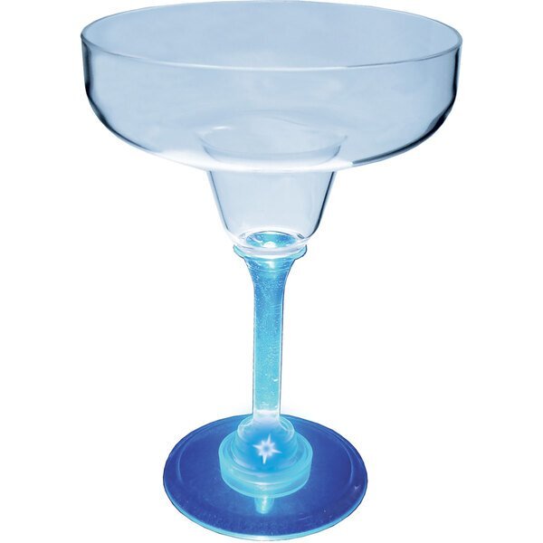 Light Up LED Margarita Glass, 12oz.