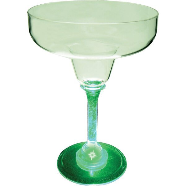 Light Up LED Margarita Glass, 12oz.