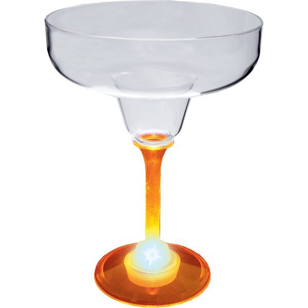 Light Up LED Margarita Glass, 12oz.