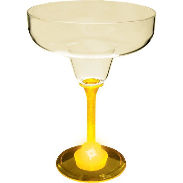 Light Up LED Margarita Glass, 12oz.