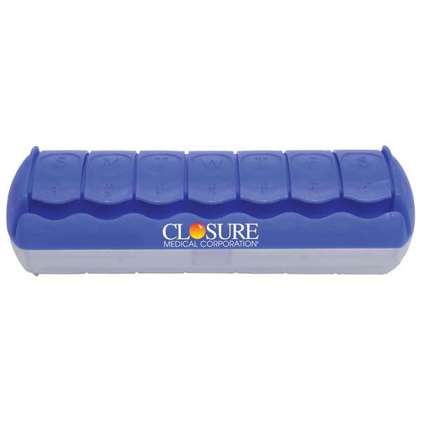 Seven Day Morning & Night Med Minder Strip Pillbox, 7"