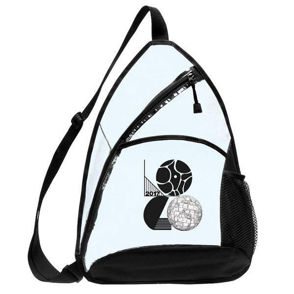 Transparent PVC Sling Backpack