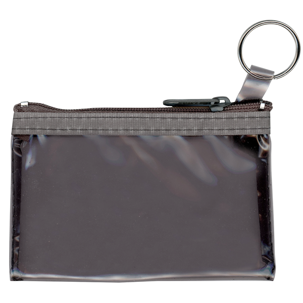 Key Ring Translucent Zippered Pouch Health Promotions Now