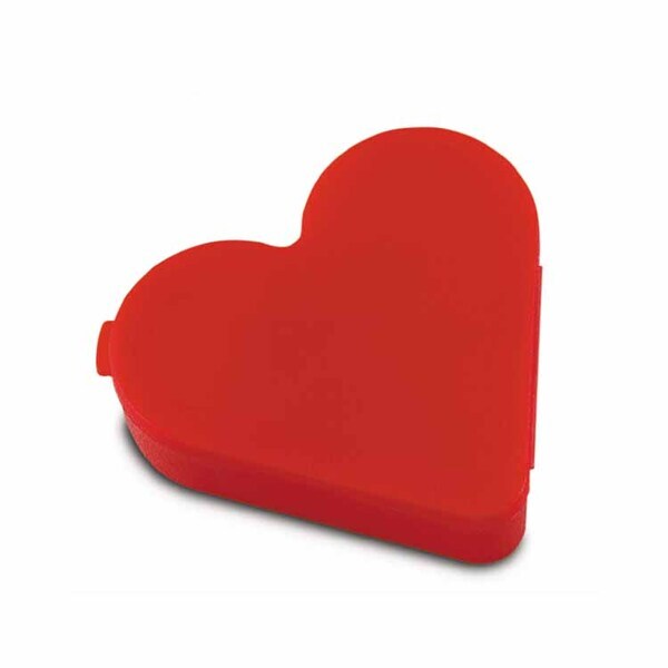 Heart Pill Box, Seven Compartment