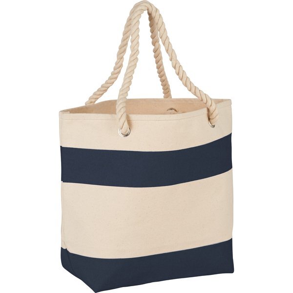 Scull Cotton & Rope Handle Tote