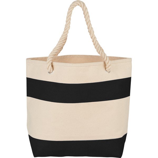 Scull Cotton & Rope Handle Tote
