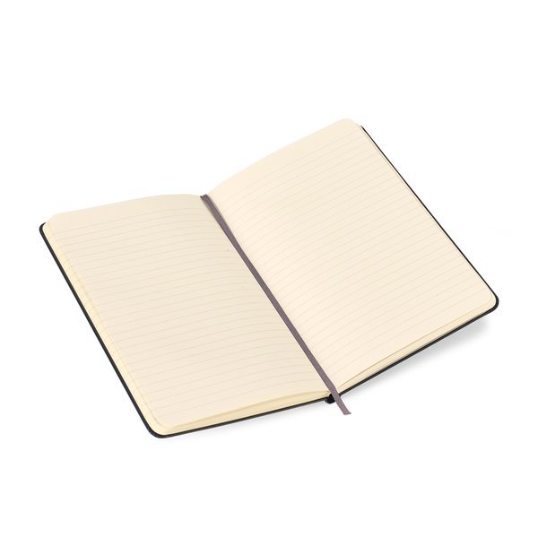 Moleskine® Hard Cover Ruled Medium Notebook, 4-1/2" x 7"