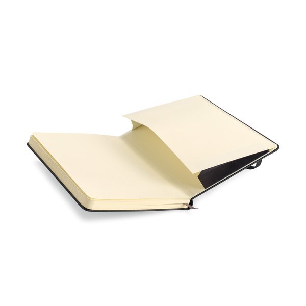 Moleskine® Hard Cover Ruled Medium Notebook, 4-1/2" x 7"