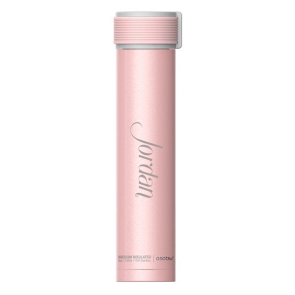 Skinny Mini Stainless Steel Water Bottle, 8oz.