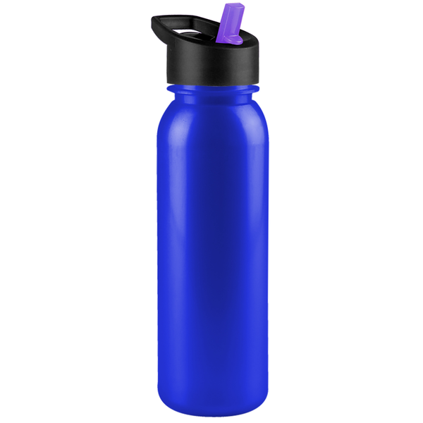 Aquarius Tritan™ Metallic Sport Bottle, 24oz. - Flip Straw Lid