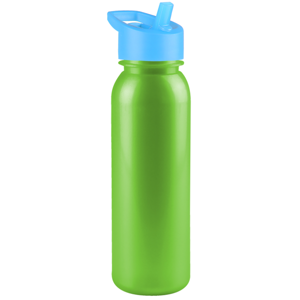 Aquarius Tritan™ Metallic Sport Bottle, 24oz. - Flip Straw Lid