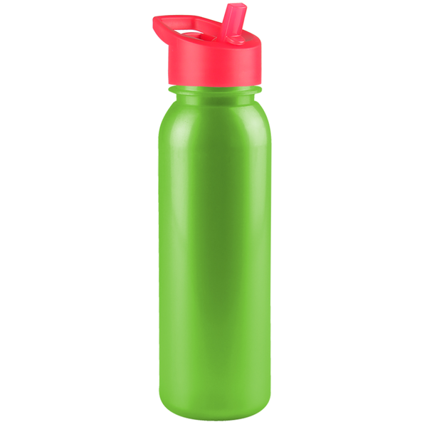 Aquarius Tritan™ Metallic Sport Bottle, 24oz. - Flip Straw Lid