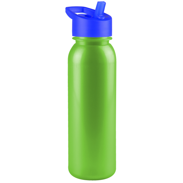 Aquarius Tritan™ Metallic Sport Bottle, 24oz. - Flip Straw Lid
