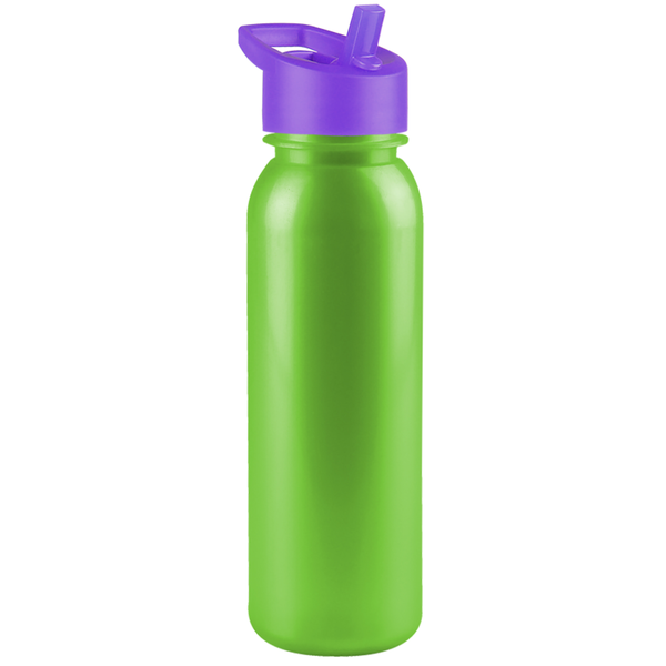 Aquarius Tritan™ Metallic Sport Bottle, 24oz. - Flip Straw Lid