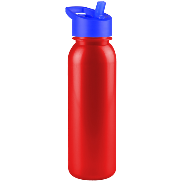 Aquarius Tritan™ Metallic Sport Bottle, 24oz. - Flip Straw Lid