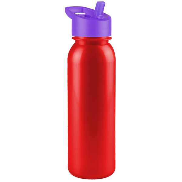 Aquarius Tritan™ Metallic Sport Bottle, 24oz. - Flip Straw Lid