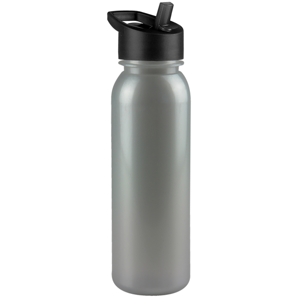 Aquarius Tritan™ Metallic Sport Bottle, 24oz. - Flip Straw Lid