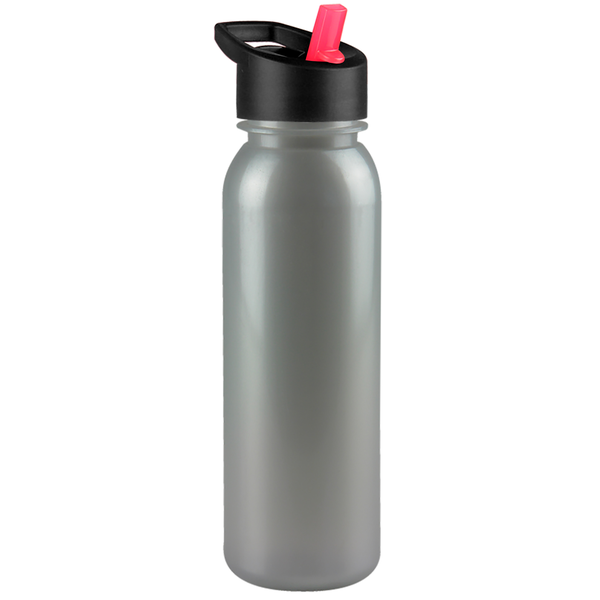 Aquarius Tritan™ Metallic Sport Bottle, 24oz. - Flip Straw Lid