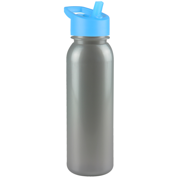 Aquarius Tritan™ Metallic Sport Bottle, 24oz. - Flip Straw Lid
