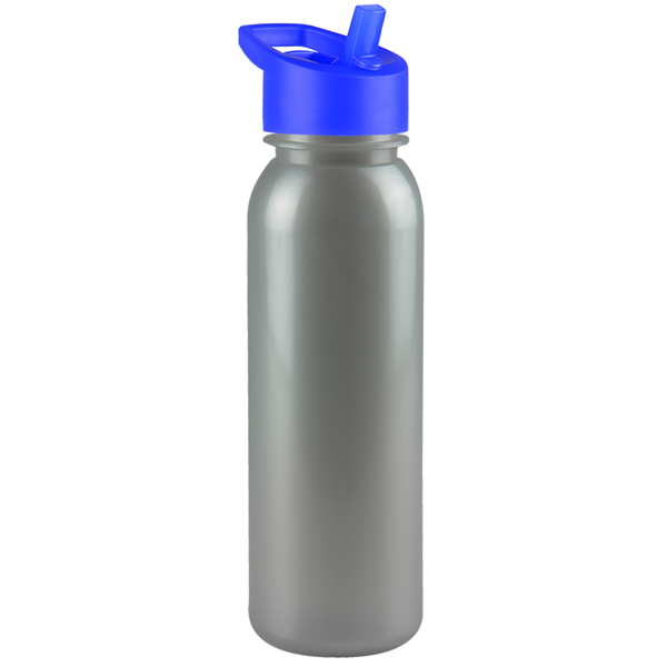 Aquarius Tritan™ Metallic Sport Bottle, 24oz. - Flip Straw Lid