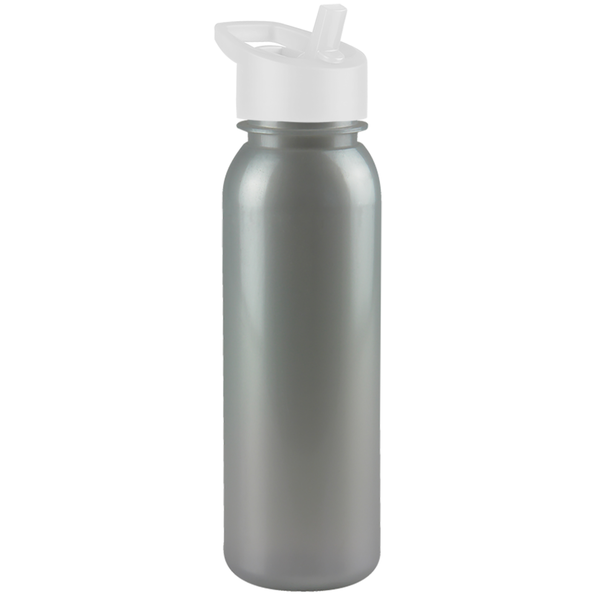 Aquarius Tritan™ Metallic Sport Bottle, 24oz. - Flip Straw Lid