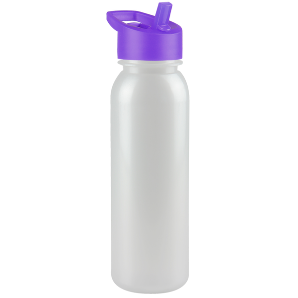 Aquarius Tritan™ Metallic Sport Bottle, 24oz. - Flip Straw Lid
