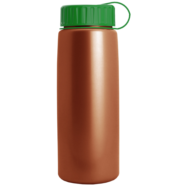 Metallic Tritan™ Flair Bottle, 26oz. - Tethered Lid