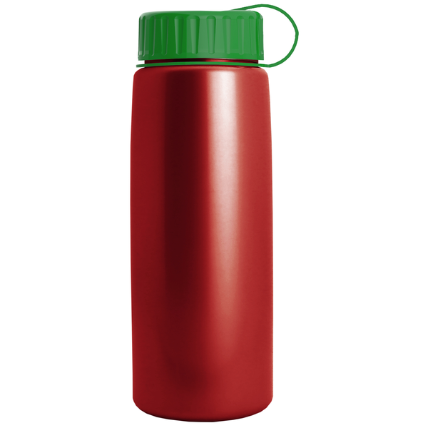Metallic Tritan™ Flair Bottle, 26oz. - Tethered Lid