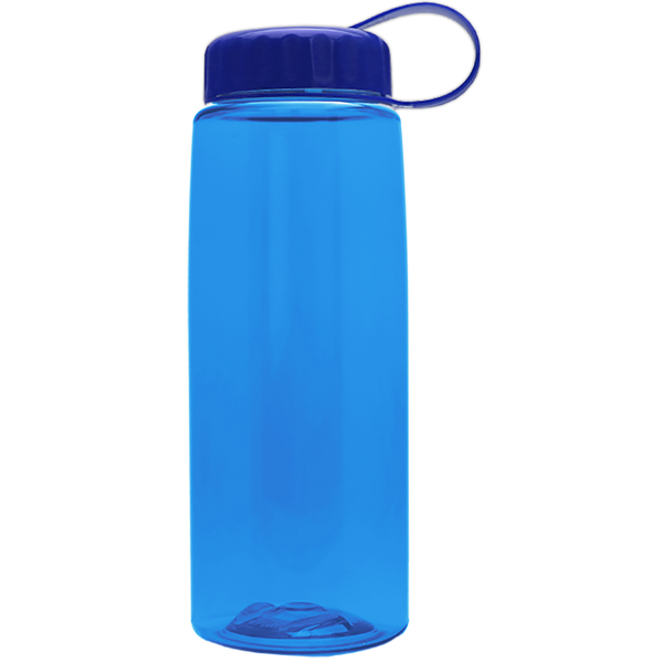 Flair Tritan™ Wide Mouth Sports Bottle, 26oz. - Tethered Lid