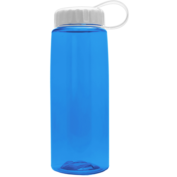 Flair Tritan™ Wide Mouth Sports Bottle, 26oz. - Tethered Lid