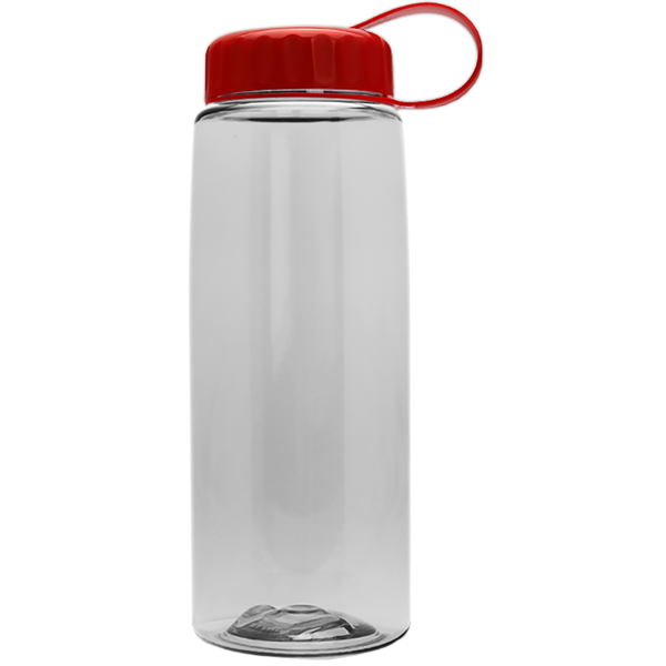 Flair Tritan™ Wide Mouth Sports Bottle, 26oz. - Tethered Lid