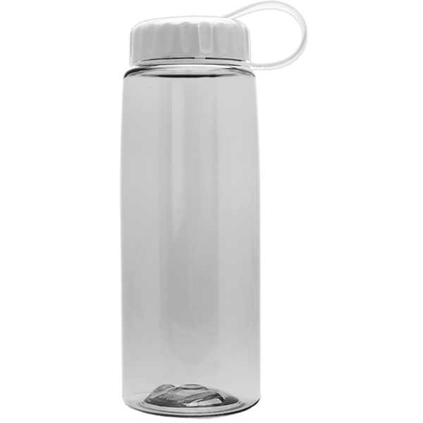 Flair Tritan™ Wide Mouth Sports Bottle, 26oz. - Tethered Lid