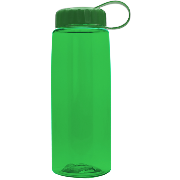 Flair Tritan™ Wide Mouth Sports Bottle, 26oz. - Tethered Lid