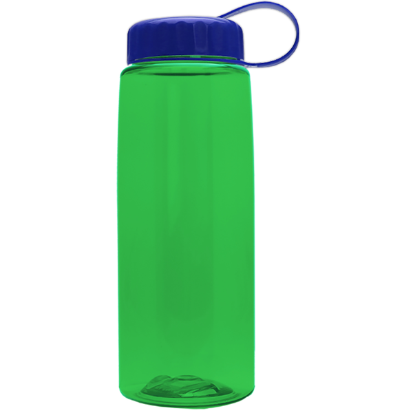 Flair Tritan™ Wide Mouth Sports Bottle, 26oz. - Tethered Lid