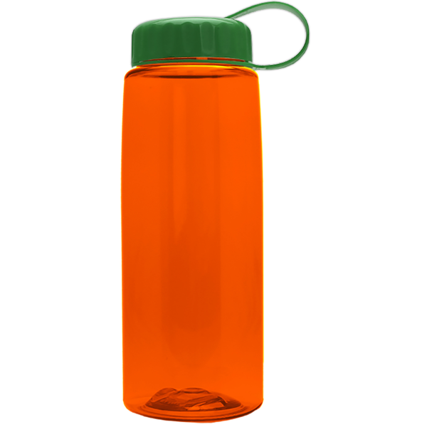 Flair Tritan™ Wide Mouth Sports Bottle, 26oz. - Tethered Lid
